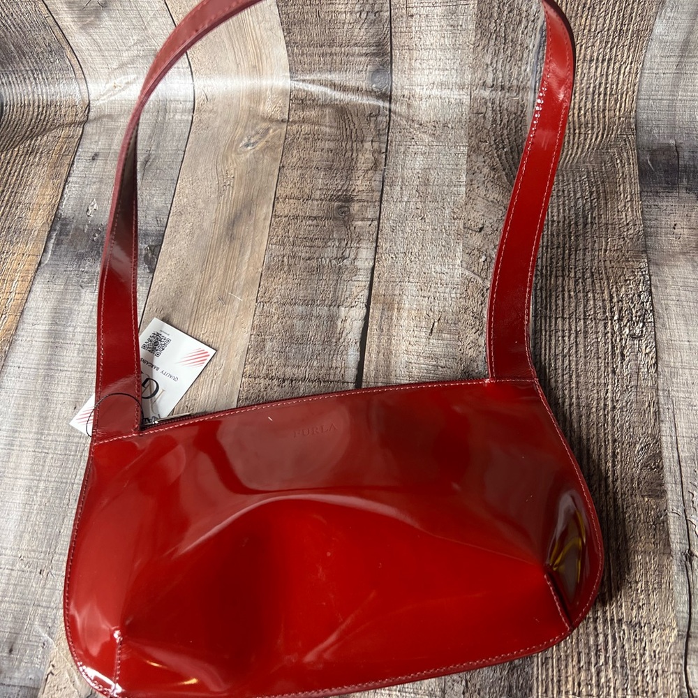 Furla  Red patent leather small Women's Bag - Picture 8 of 15